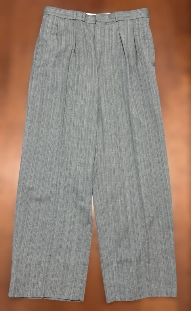 MAATEE&SONS JEFFELY 撚杢ヘリンボーン 25ss