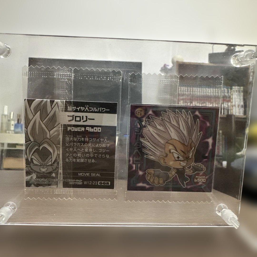 【*N様 ドラゴンボールウエハース　5000枚限定ブロリー　裏面ベジータ