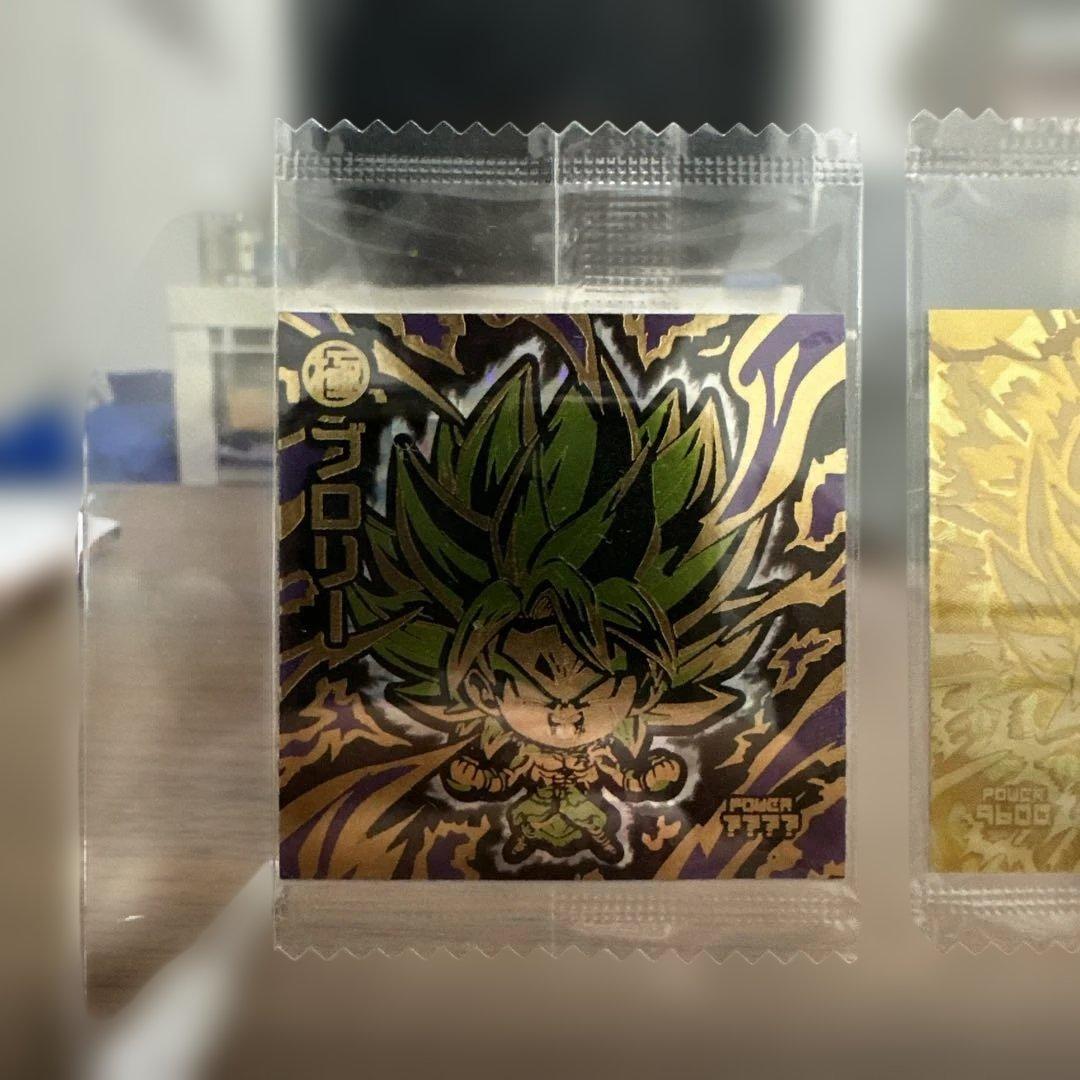 【*N様 ドラゴンボールウエハース　5000枚限定ブロリー　裏面ベジータ