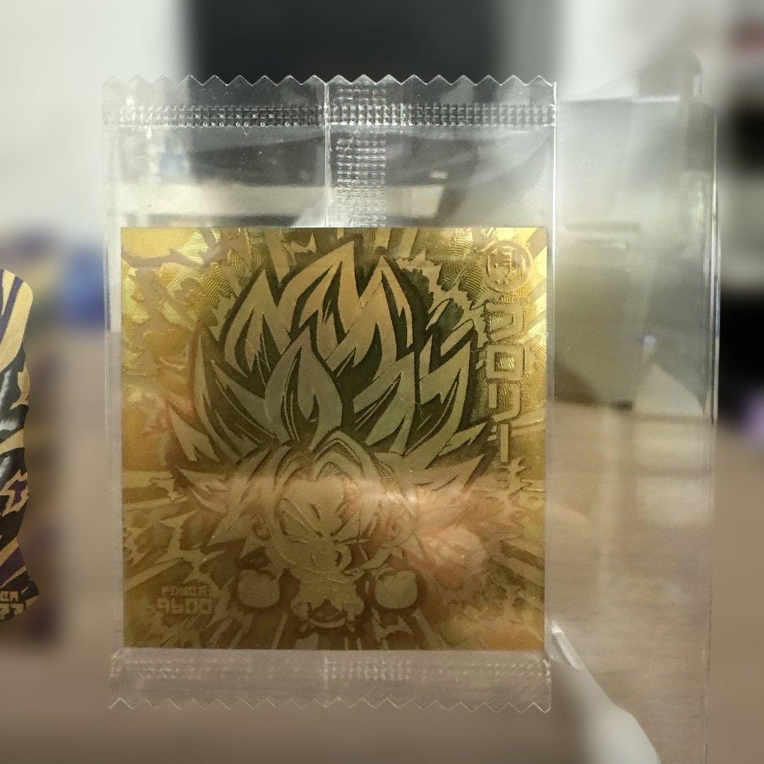 【*N様 ドラゴンボールウエハース　5000枚限定ブロリー　裏面ベジータ