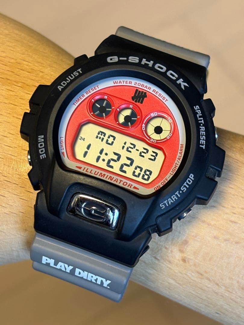コラボ/G-SHOCK/DW-6900/限定/UNDEFEATED/別注/時計