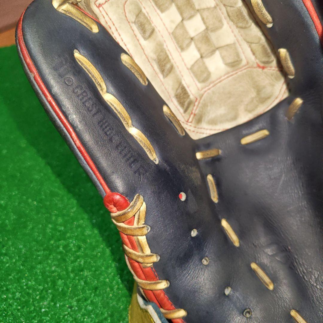 最終価格 ミズノプロ 軟式 オーダー 内野手用 グローブ 野球 耕作印グローブ