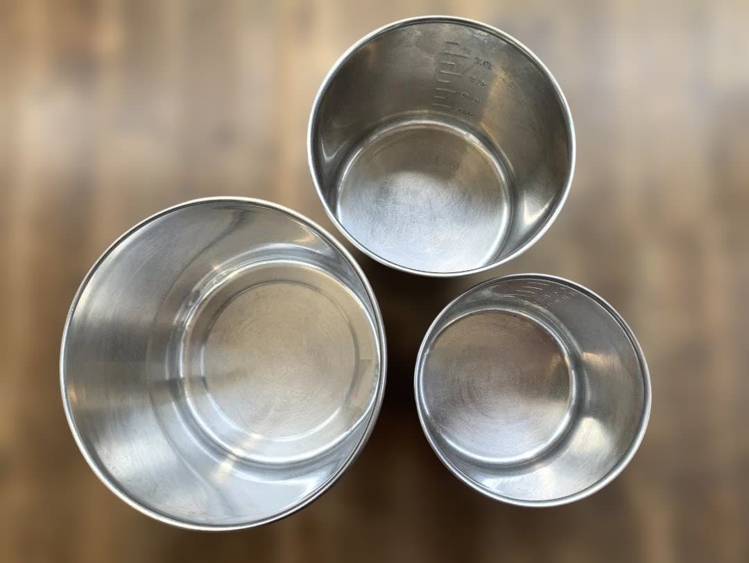 ステンレス製 寸胴鍋 キッチンポット６個＋油こし４個 セット 厨房 業務用