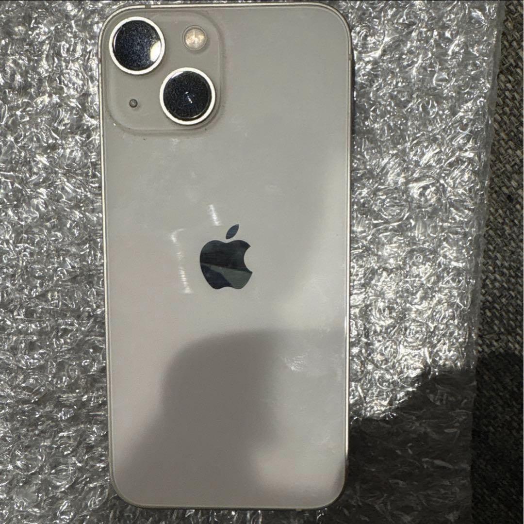 Apple iPhone 13mini ミッドナイト 画面ひびあり