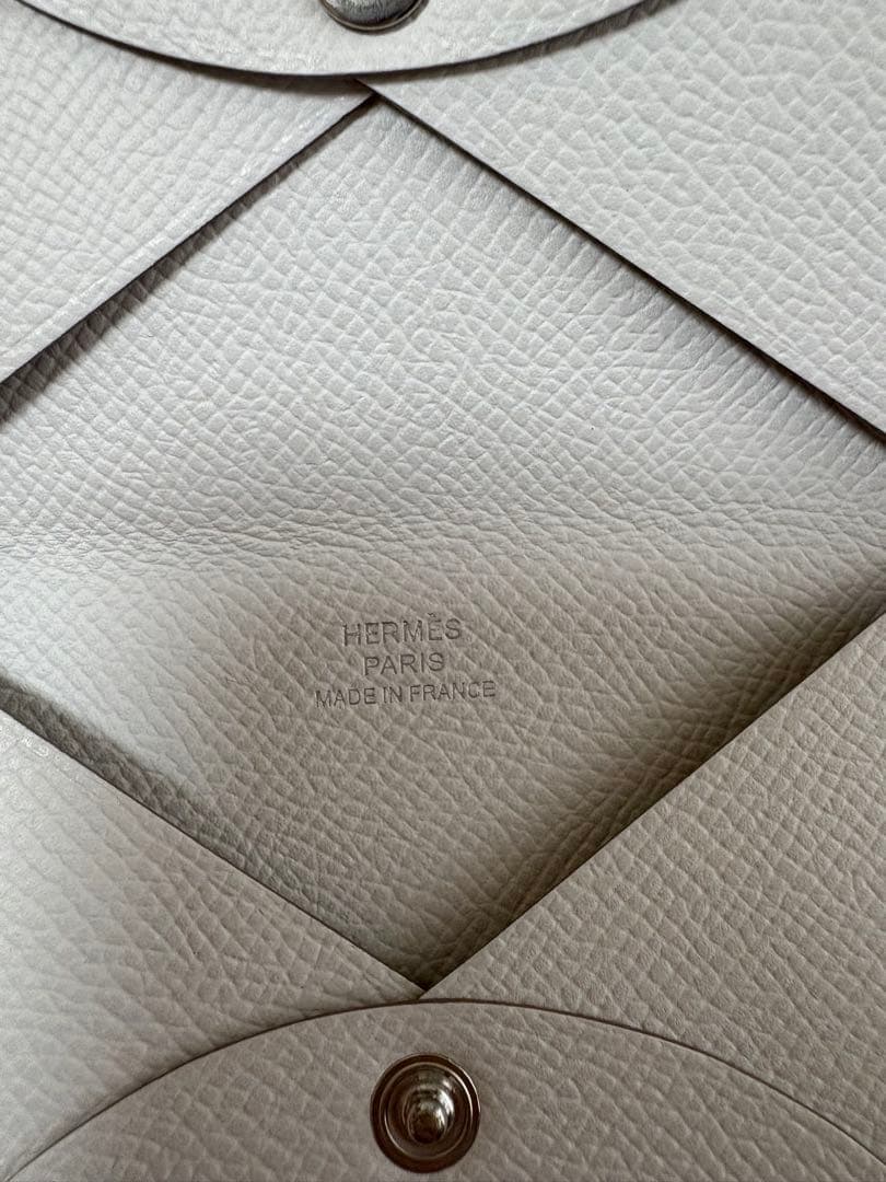 【新品未使用】HERMESカルヴィ ヴォーエプソン グリペール