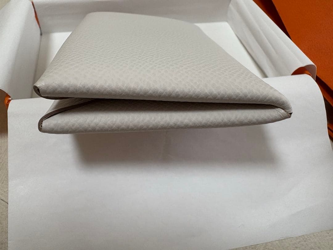 【新品未使用】HERMESカルヴィ ヴォーエプソン グリペール