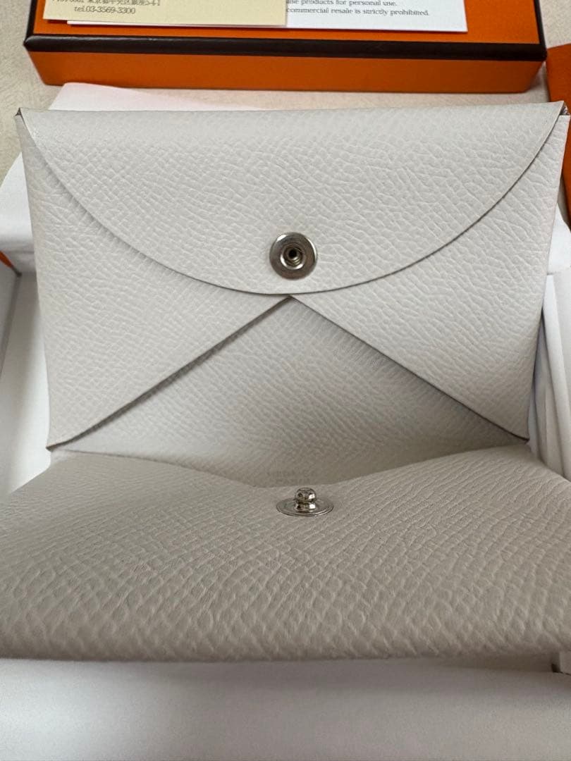 【新品未使用】HERMESカルヴィ ヴォーエプソン グリペール