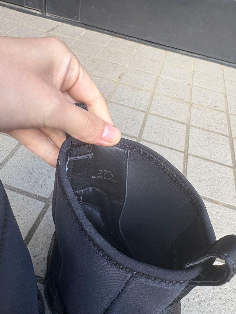 PRADAプラダ　モリノスRe-Nylonギャバジンブーツ