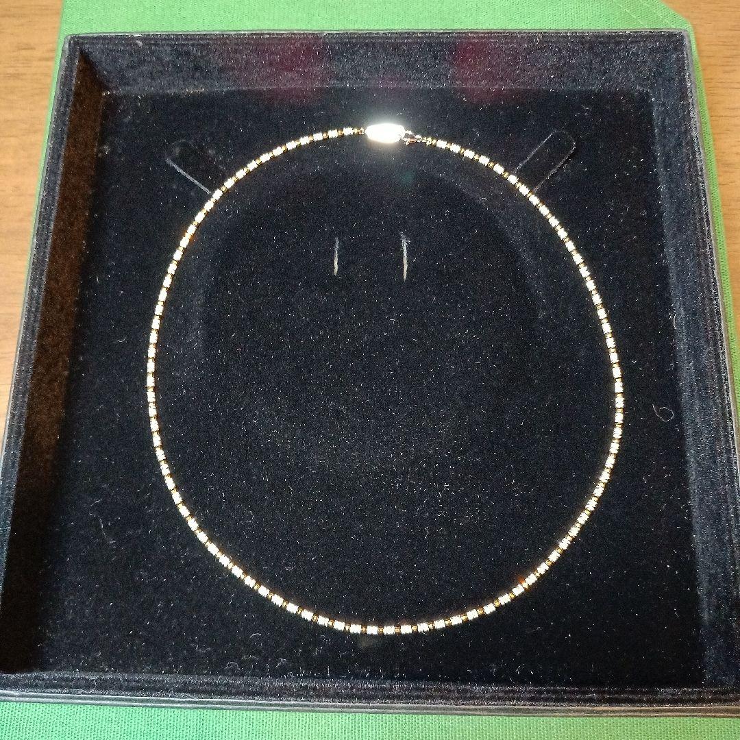 K18ネックレス　ホワイトゴールド　希少デザイン