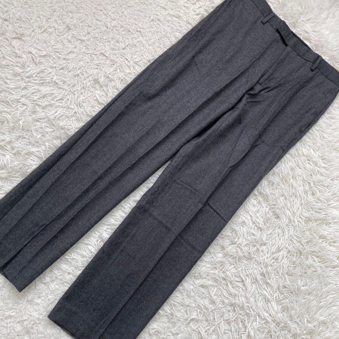 Christian Dior カシミアセットアップ スーツ チャコール 46