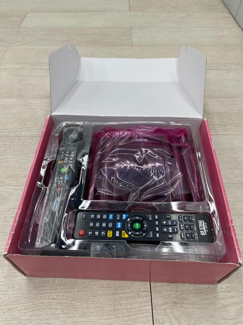 未使用 オンステージ パーソナルカラオケ PK-NE02W グレー ワイヤレス