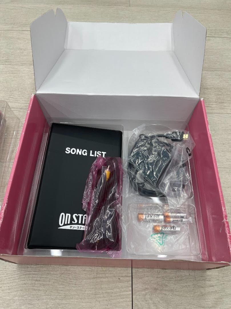 未使用 オンステージ パーソナルカラオケ PK-NE02W グレー ワイヤレス