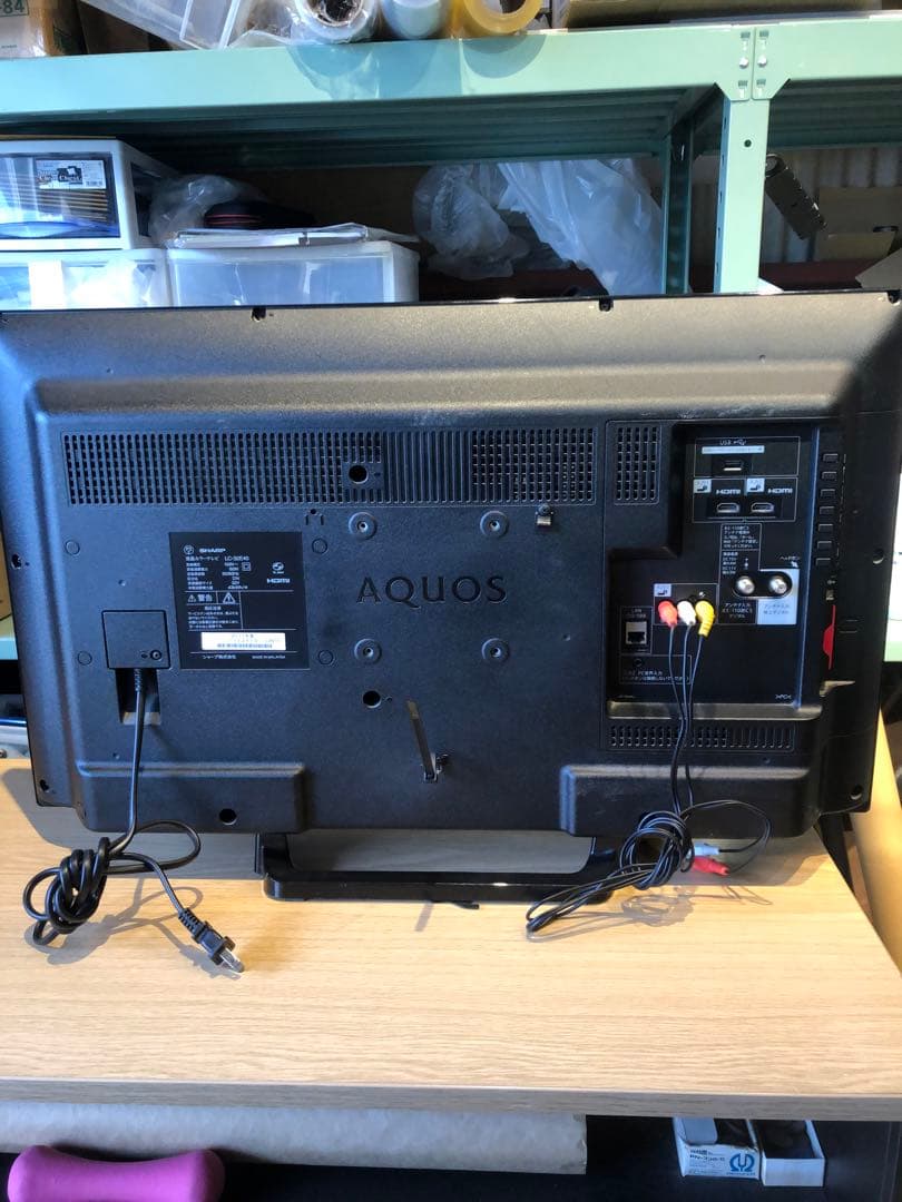 SHARP LC-32E40 32インチ液晶テレビ リモコン付き