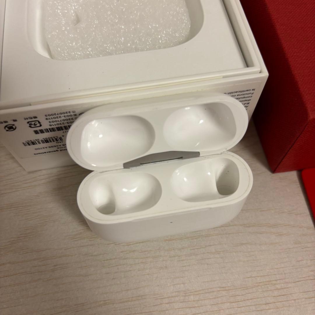 AirPods Pro 本体 充電ケース、BONAVENTURAカバー付き