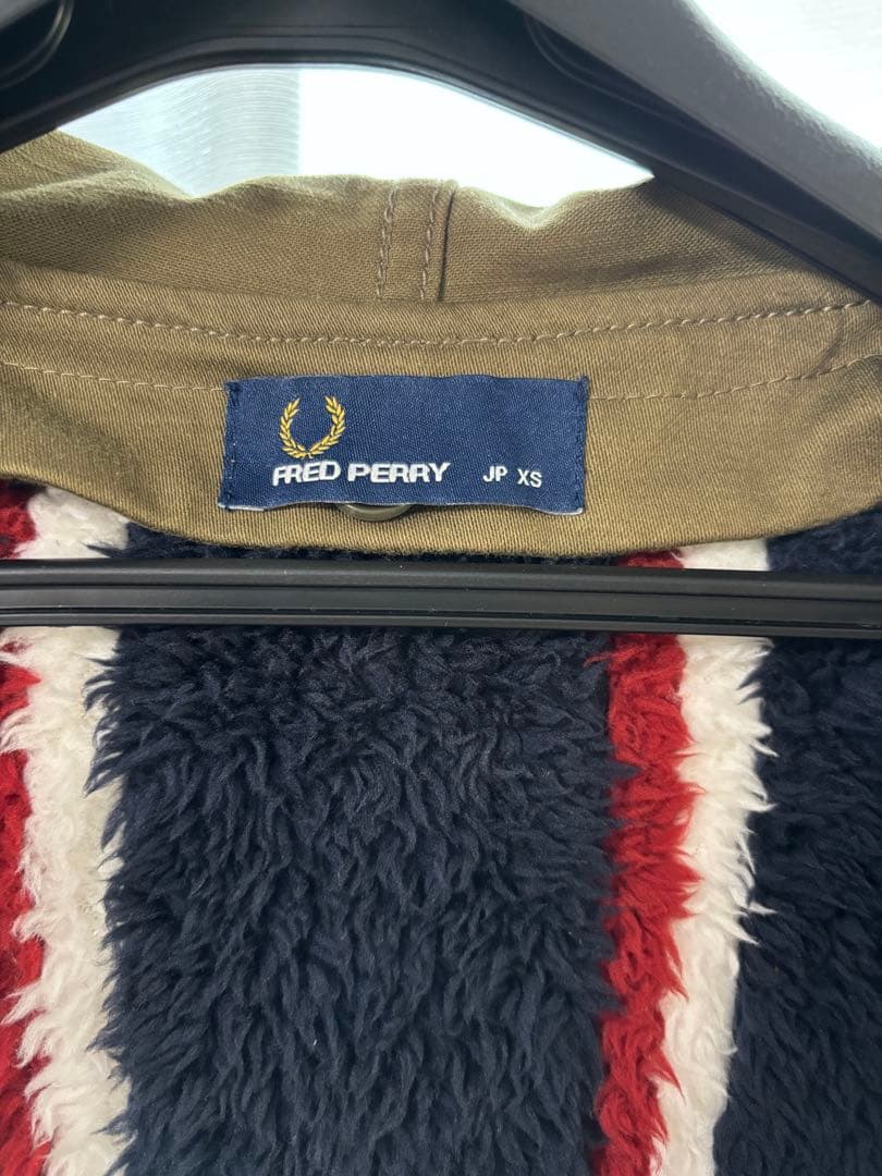 FRED PERRY モッズコート XS オリーブ