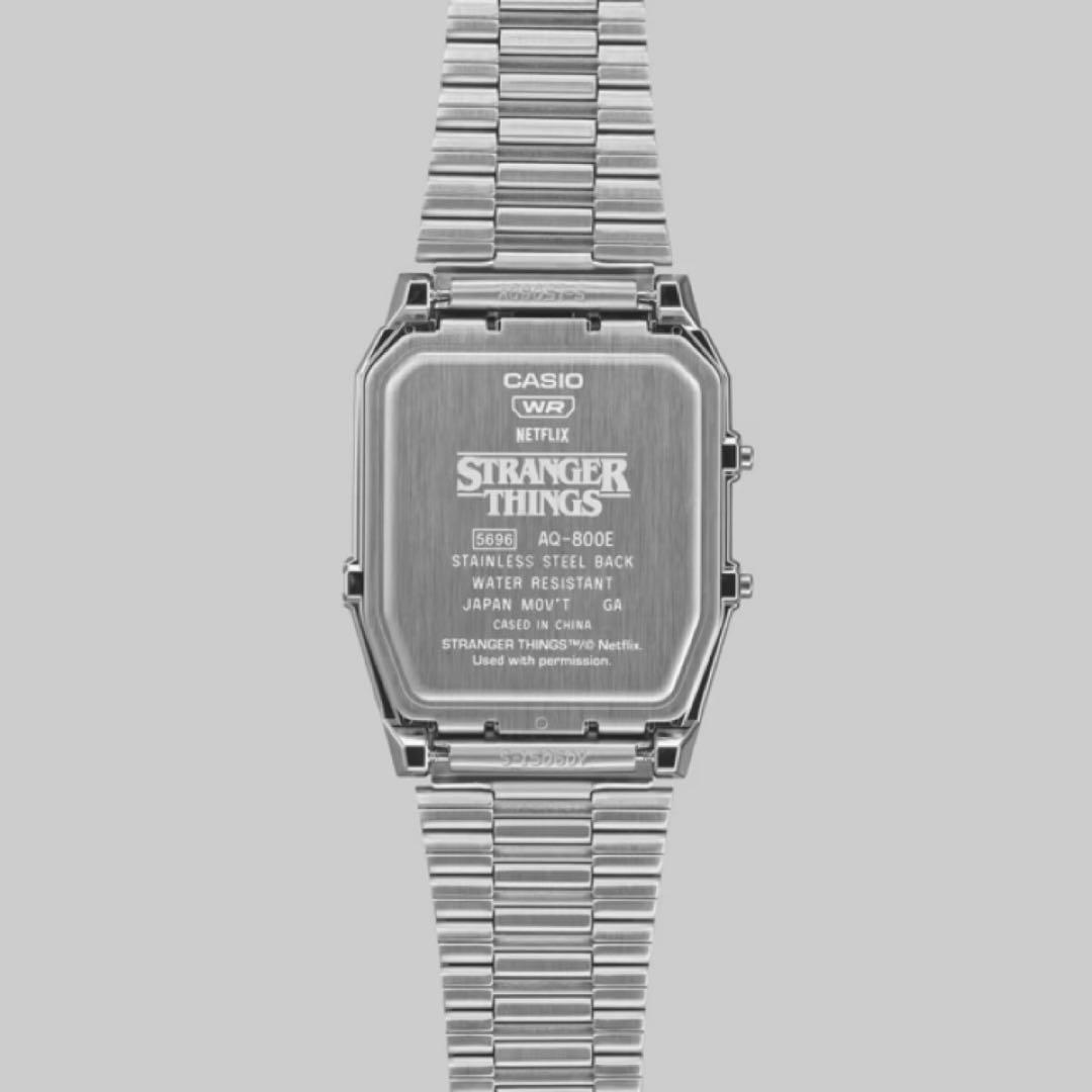 CASIO STRANGER THINGS AQ-800EST-1AJR 新品