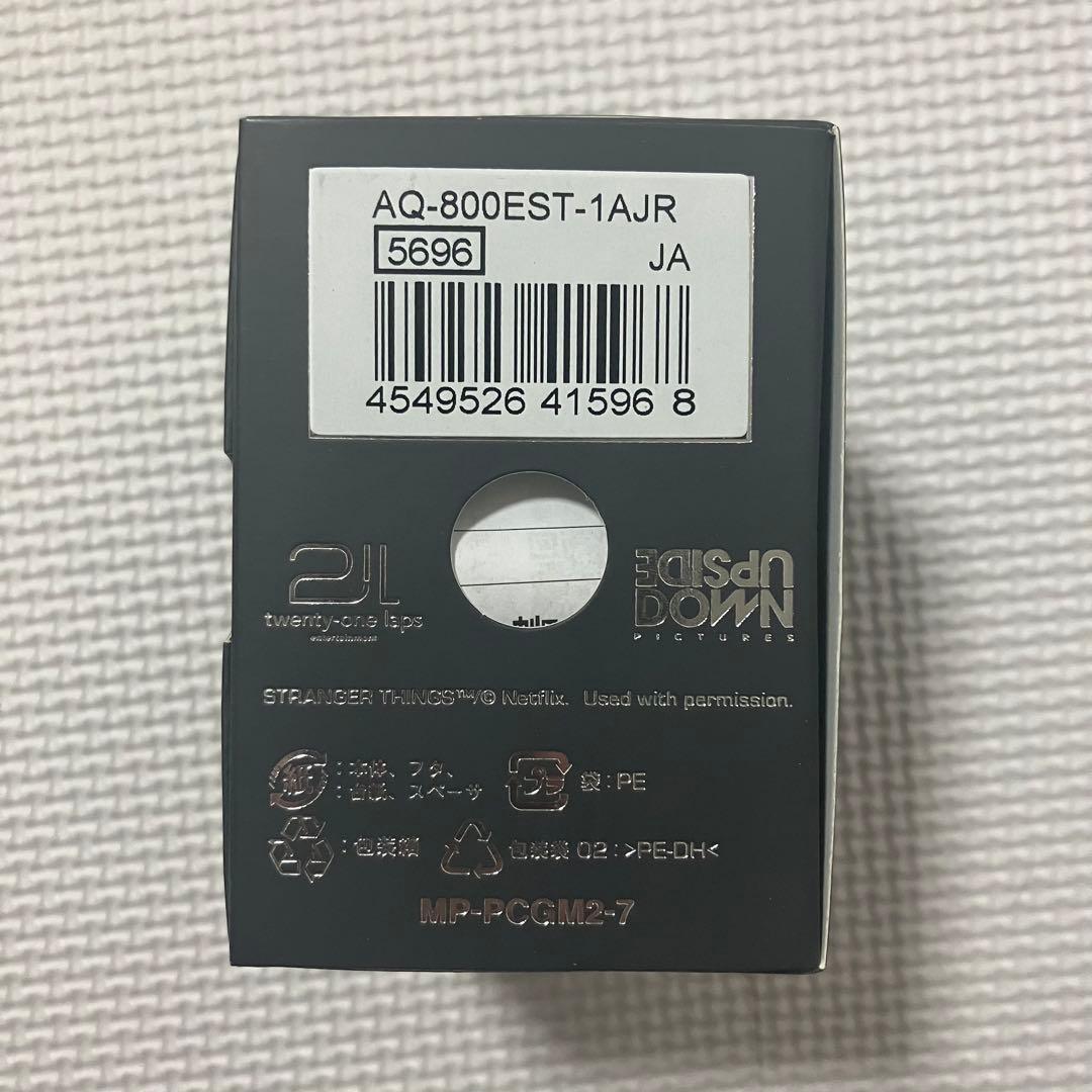 CASIO STRANGER THINGS AQ-800EST-1AJR 新品