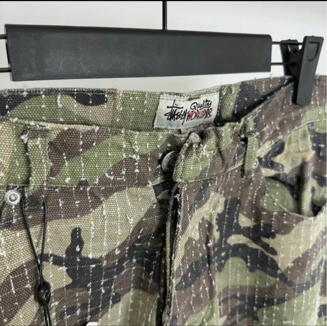 パンツ STUSSY BIG OL JEAN CAMO CANVAS 28size