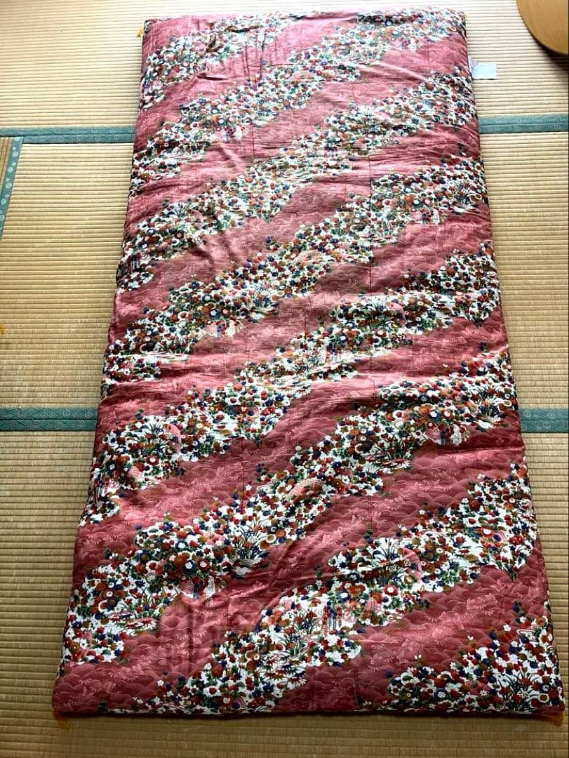 シングルサイズ 敷布団2枚組 綿布団 昭和レトロ