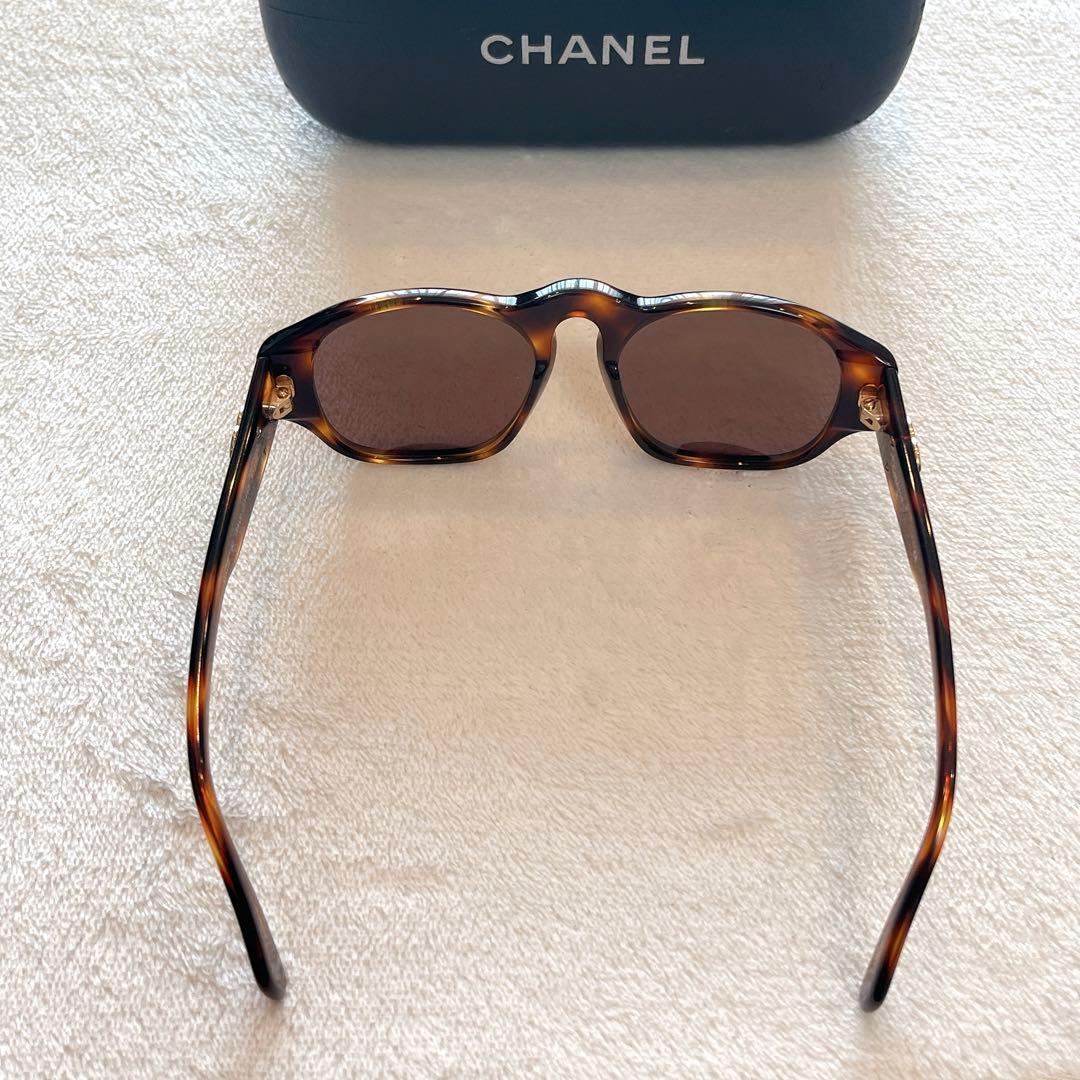 MM6050♦︎CHANEL サングラス♦︎ロゴ♦︎ブラウン♦︎レディース
