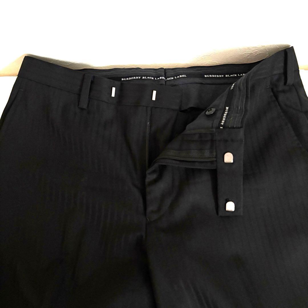 BURBERRY BLACK LABEL スーツ 3ピース 38 R M 黒