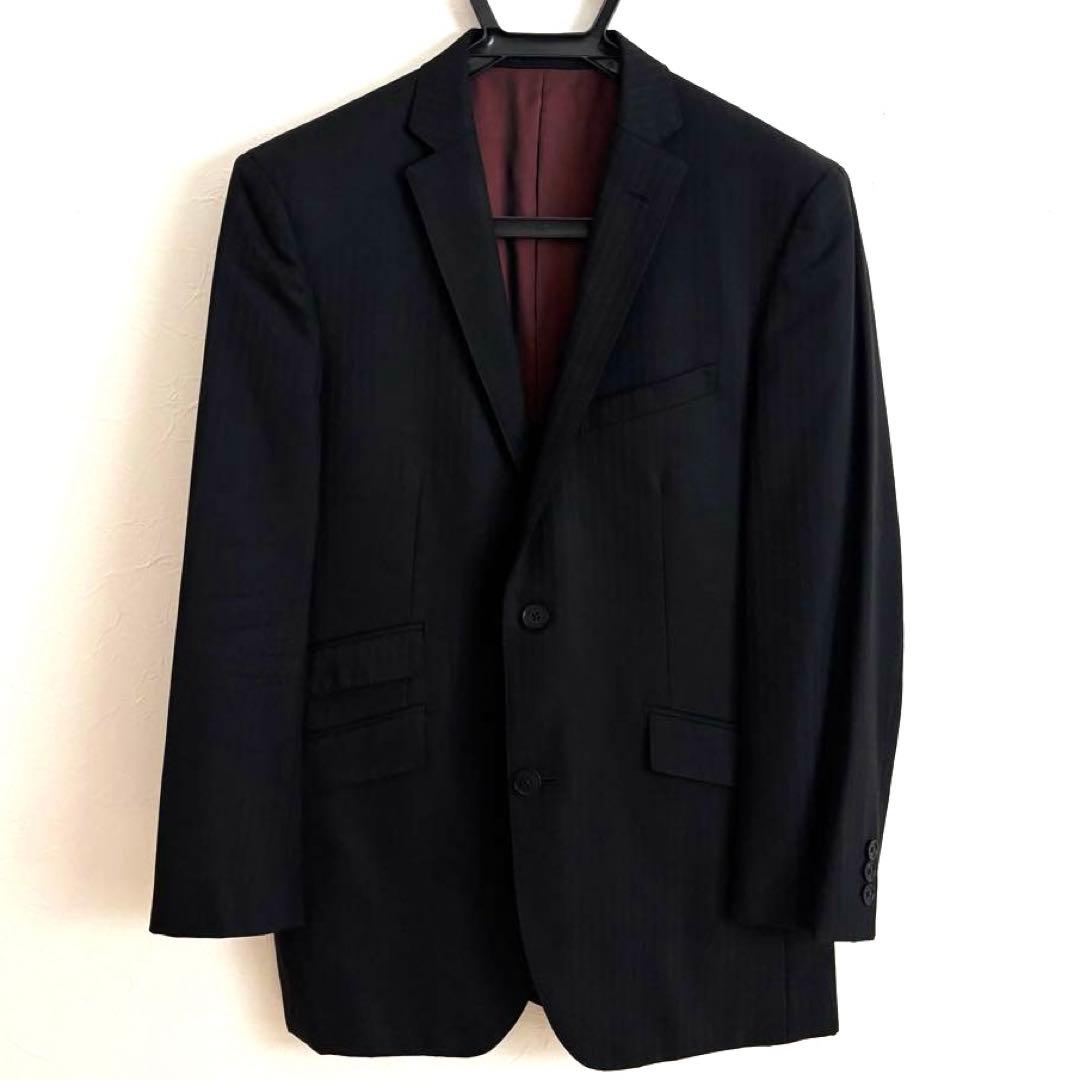 BURBERRY BLACK LABEL スーツ 3ピース 38 R M 黒