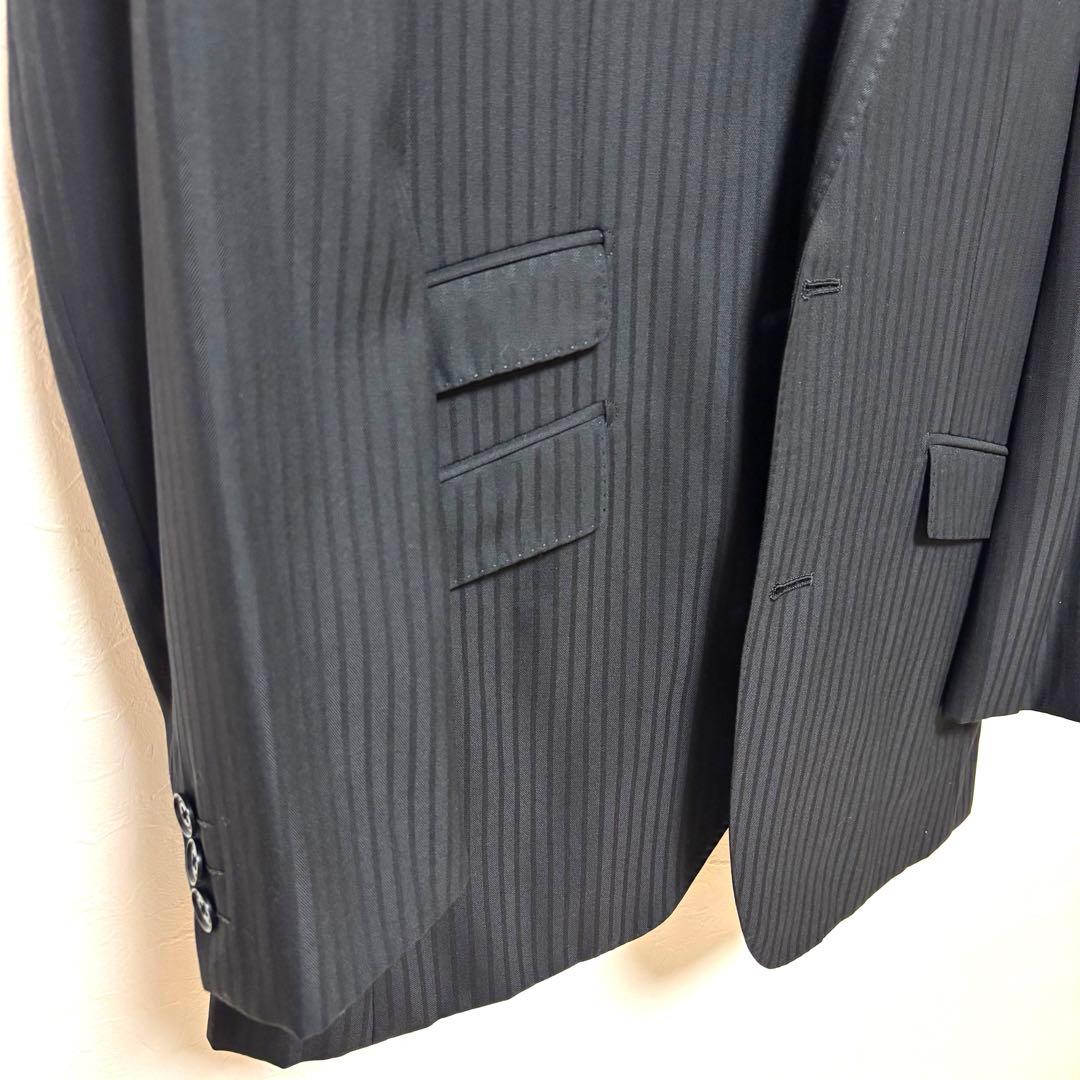 BURBERRY BLACK LABEL スーツ 3ピース 38 R M 黒