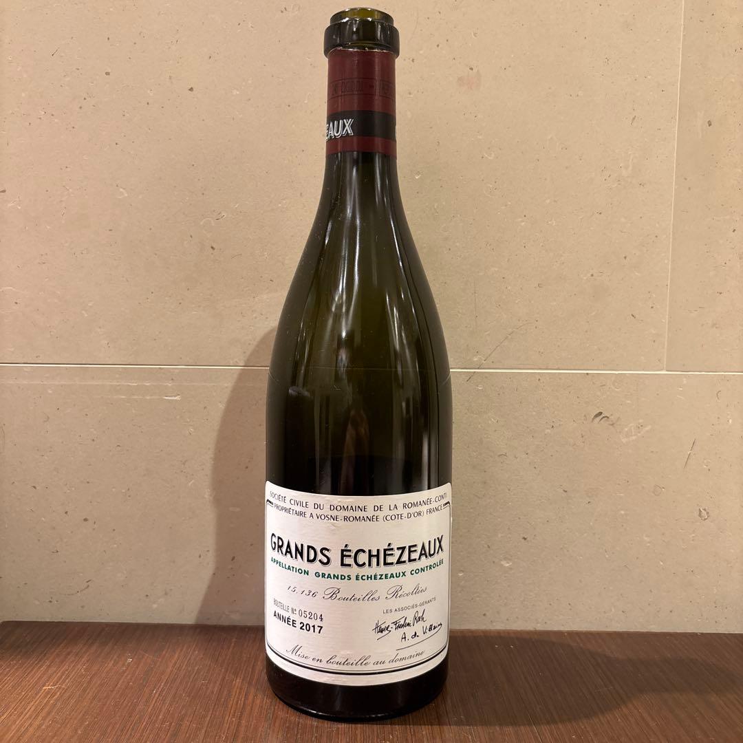 DRC GRANDS ÉCHEZAUX 2017 赤ワイン 空き瓶