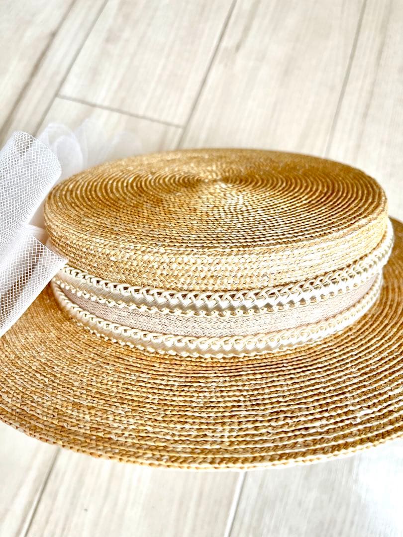 millinery mino ミリナリーミノ 麦わら帽子