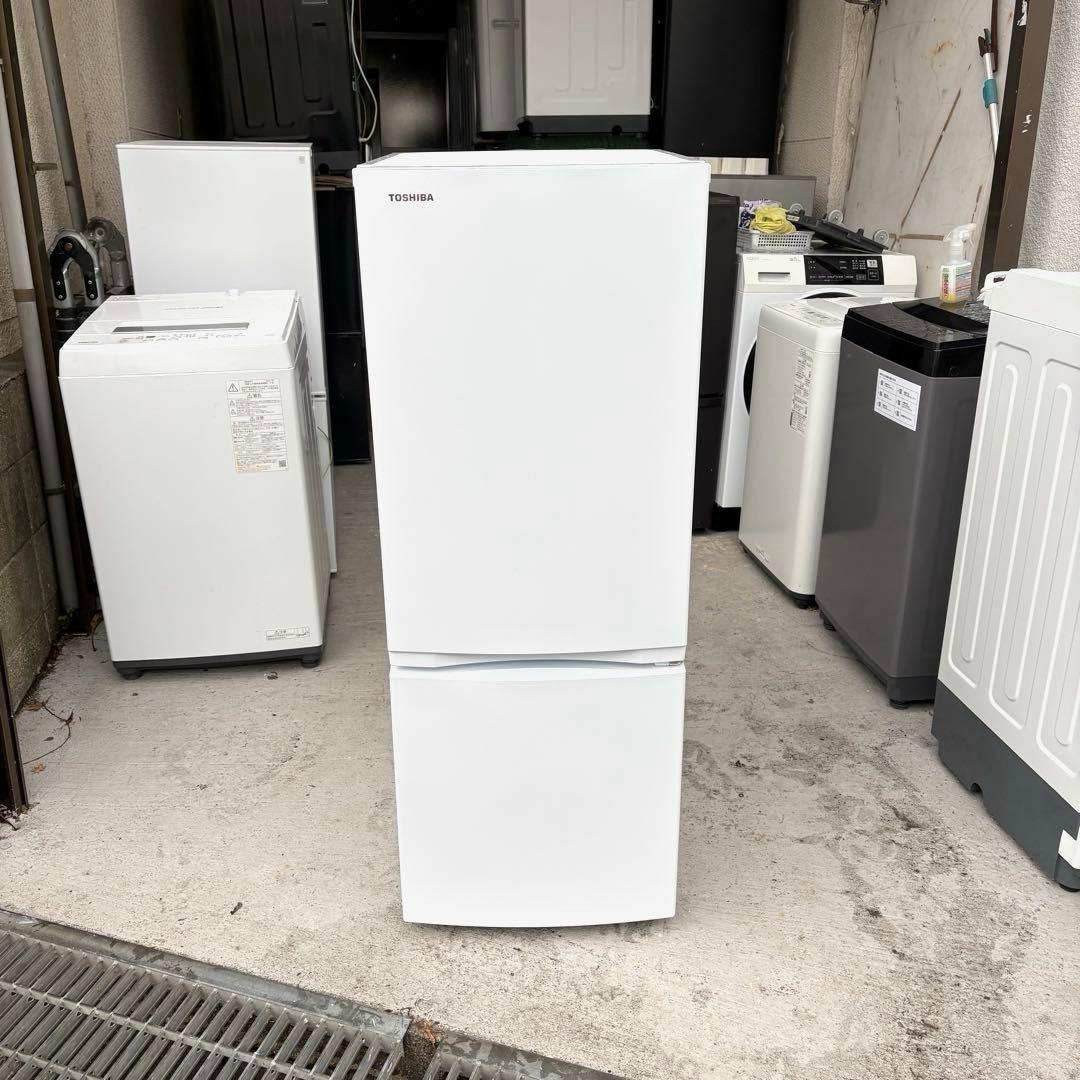 東芝2022 2021年冷蔵庫洗濯機セット　一人暮らしセット　分解洗浄済み