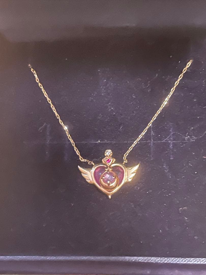 セーラームーン　サマンサティアラ　クライシスムーン　ネックレス　限定　K10