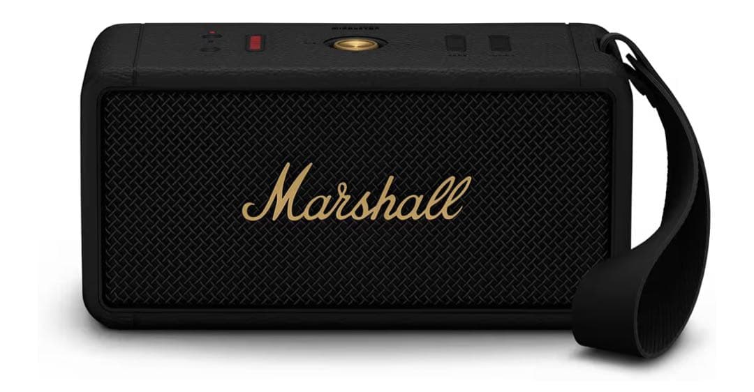 Marshall ワイヤレスポータブル防水スピーカー Middletonブラック