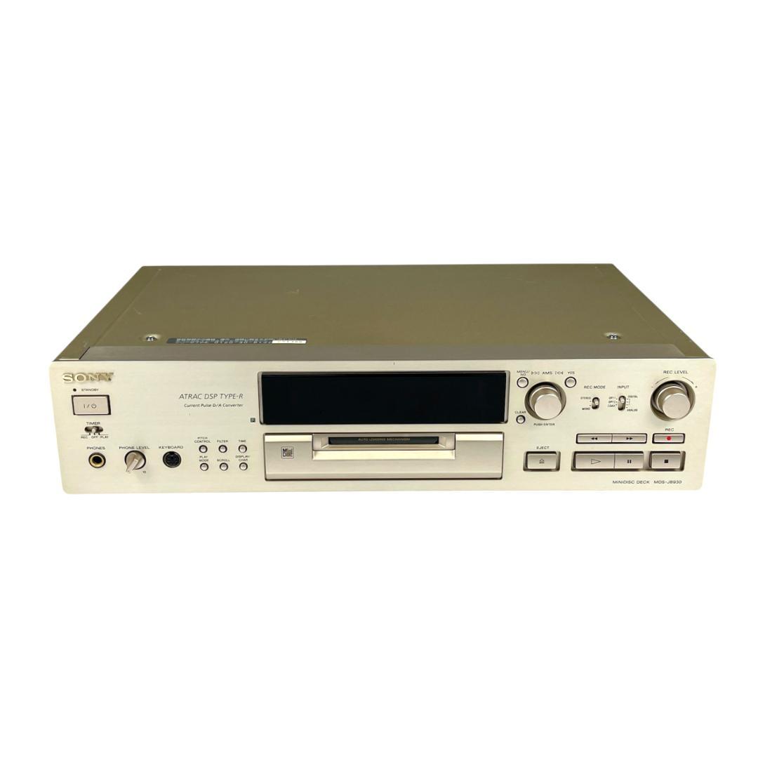 ソニー MDS-JB930 ミニディスクデッキ ゴールド