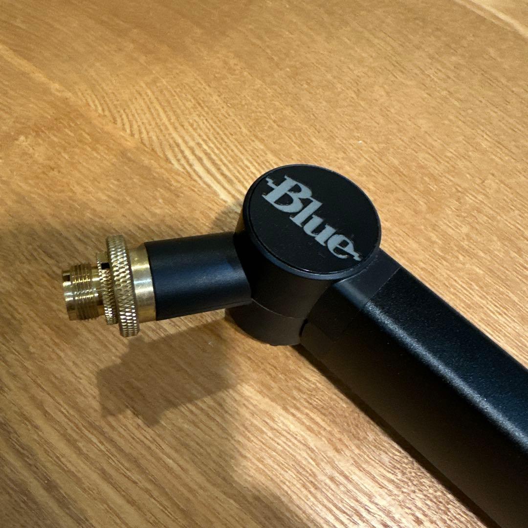 【Blue Compass】 ブラック マイクアーム アルミ製