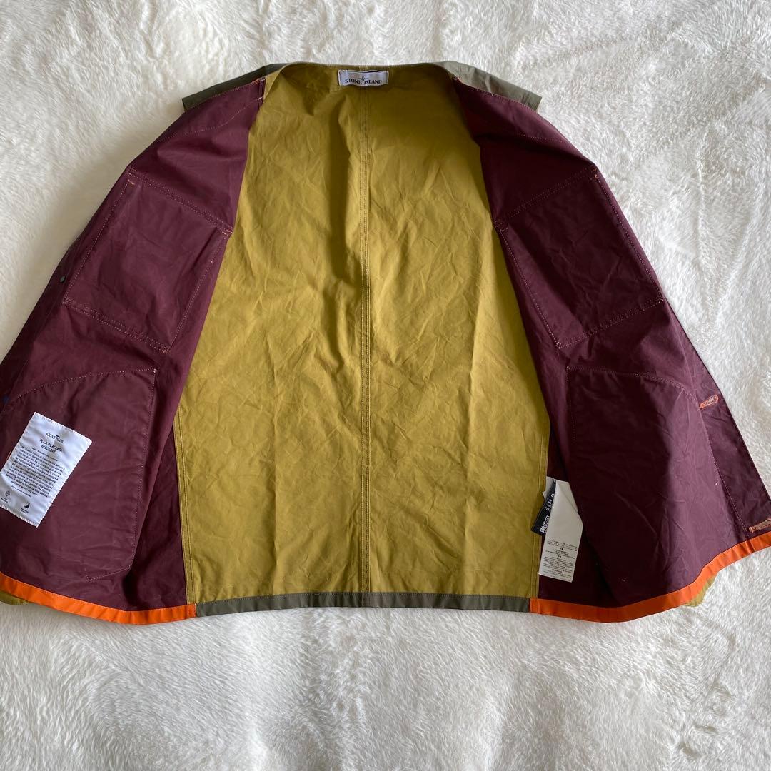 STONE  ストーンアイランド ベスト マルチカラー バイカラー