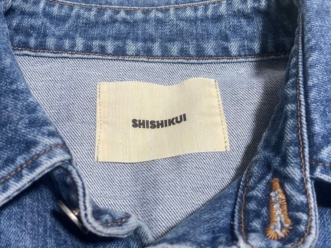 美品♡ THE SHISHIKUI シシクイ デニムジャケット/ INDIGO