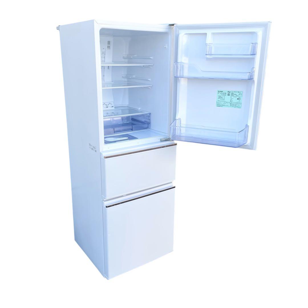 MITSUBISHI ノンフロン冷蔵庫 MR-CX27E-W形 2020年製 M