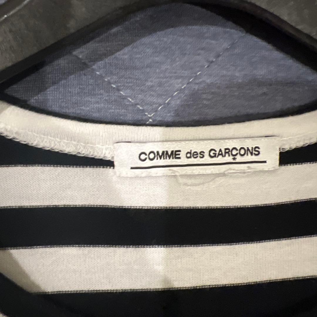 COMME des GARÇONS ストライプ長袖Tシャツ