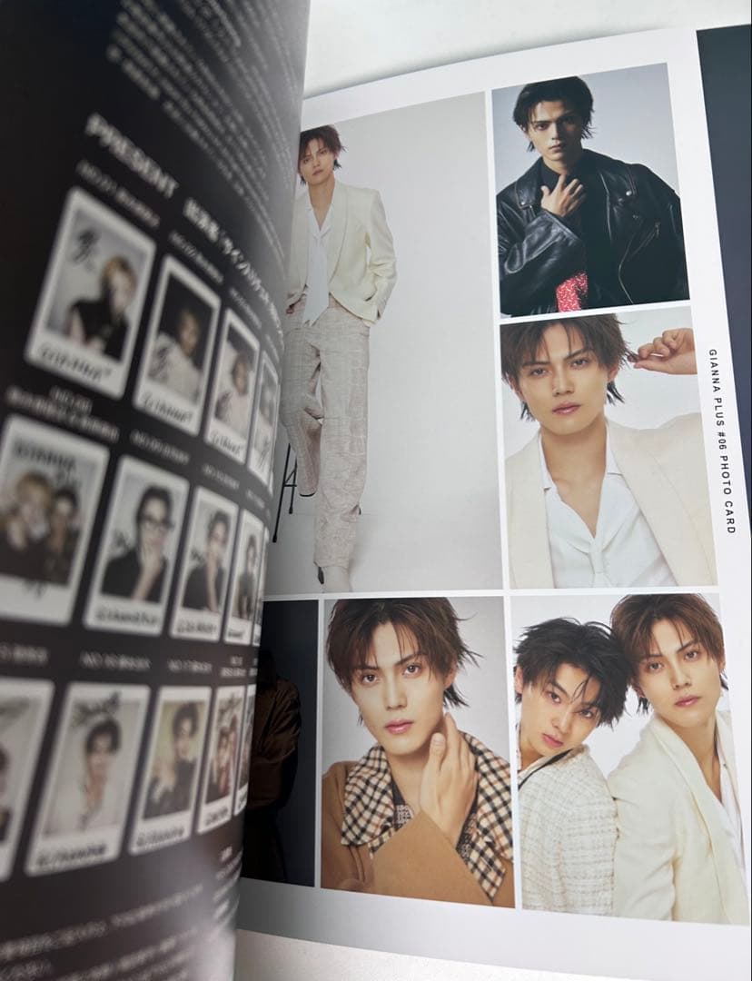 GIANNA +plus 簡秀吉 藤本洸大 タワーレコード＆紀伊國屋書店限定付録