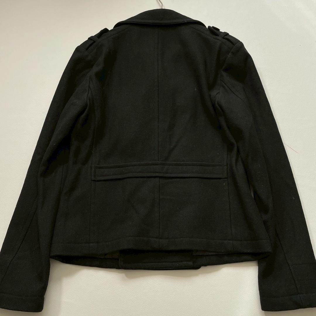 【ビッグサイズ】PPFM ピーコート L ナポレオンジャケット ブラック ウール