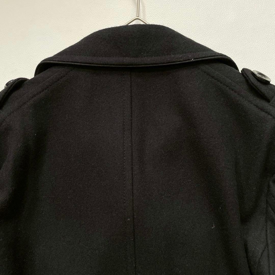 【ビッグサイズ】PPFM ピーコート L ナポレオンジャケット ブラック ウール