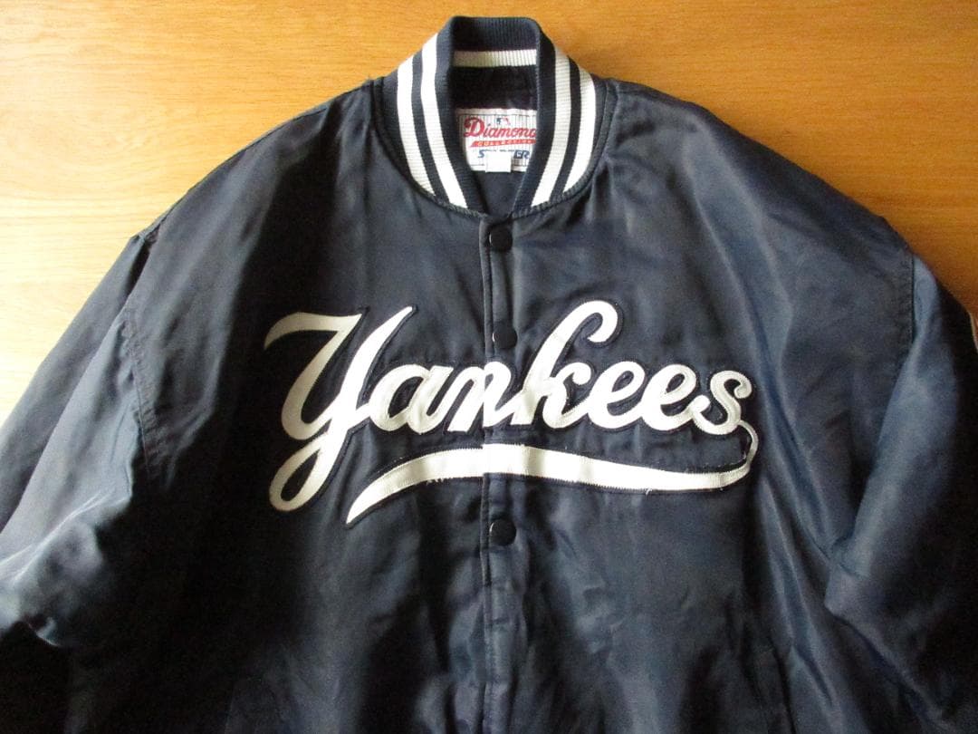 ★美品STARTER【ニューヨークヤンキース】中綿スタジャンL