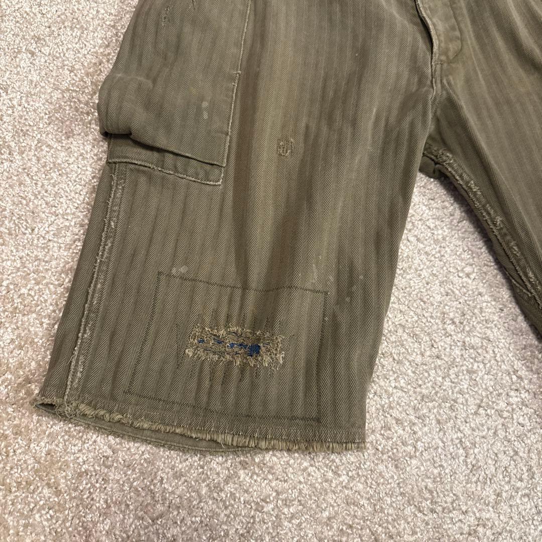パンツ VETERANS SHORTS CRASH FW19