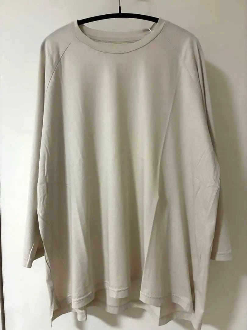 【新品未使用】evam eva ラグラン プルオーバー カットソー