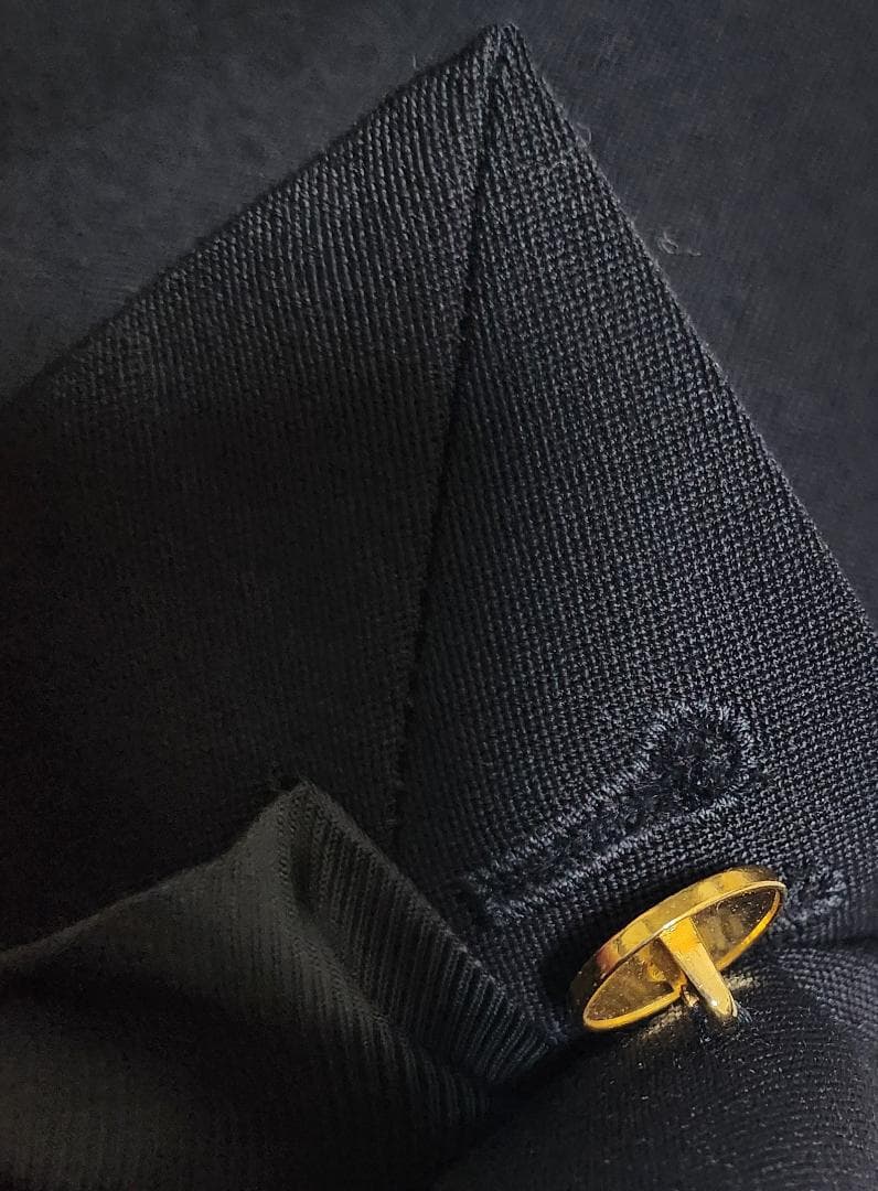 PT TORINO シングルブレザー ブラック ウール 金ボタン