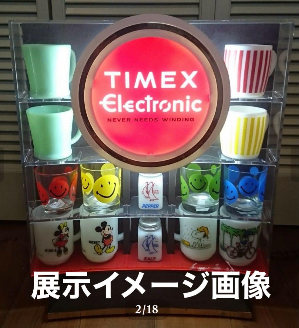 TIMEX 70s ディスプレイケース照明付き ディスプレイスタンド　展示ケース
