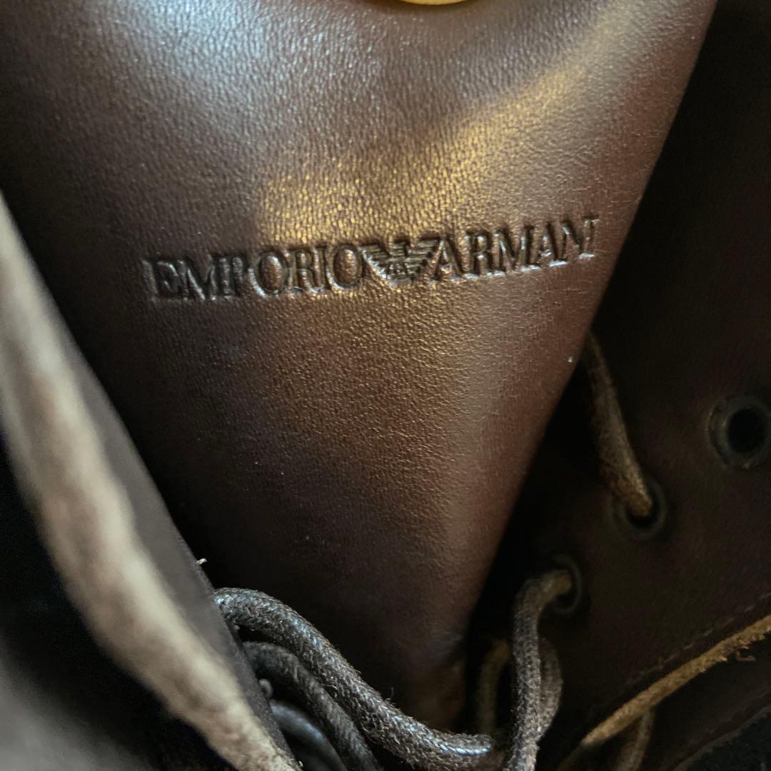 アルマーニ　靴　ブーツ　EMPORIO ARMANI 靴