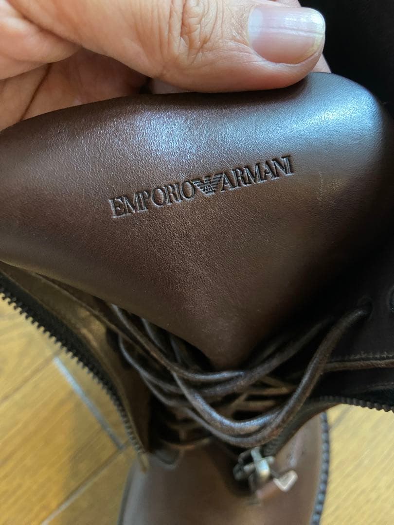 アルマーニ　靴　ブーツ　EMPORIO ARMANI 靴