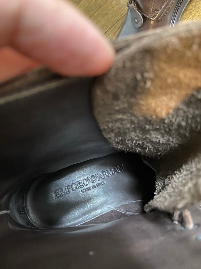 アルマーニ　靴　ブーツ　EMPORIO ARMANI 靴