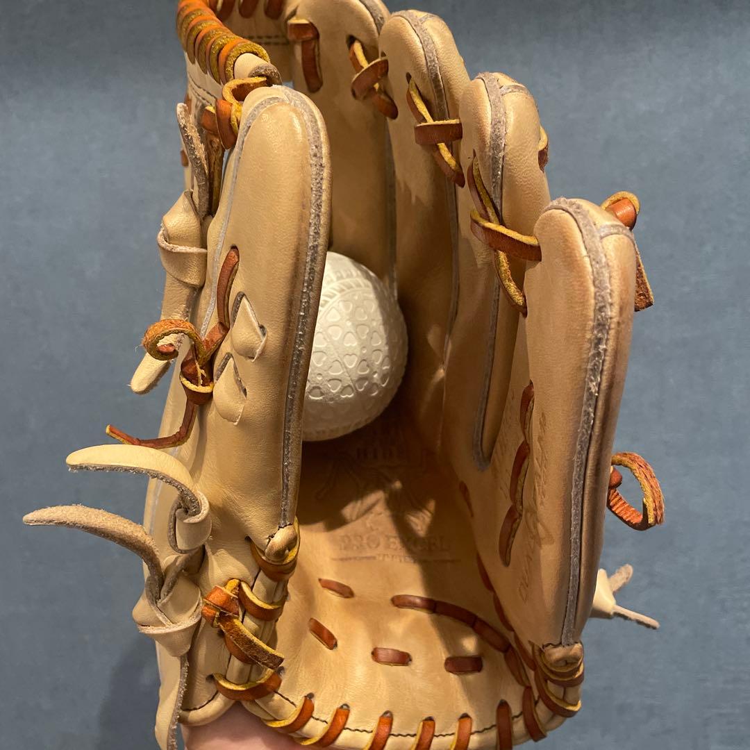 Rawlings ESL-1897 軟式グローブ ベージュ